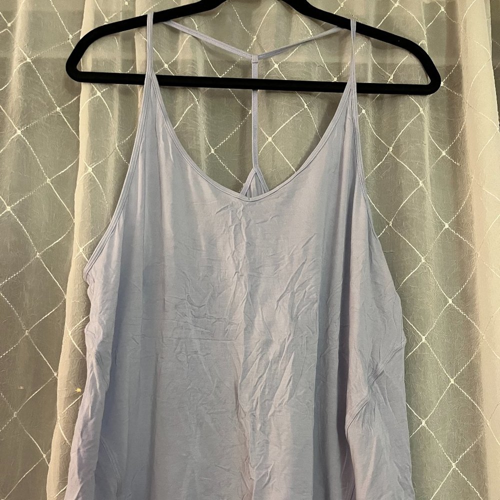 lavender lululemon modal-silk Yoga Tank Top size 14